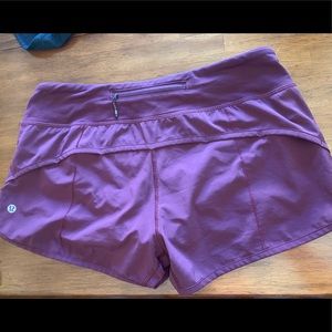 Lululemon Speed Shorts 2.5”